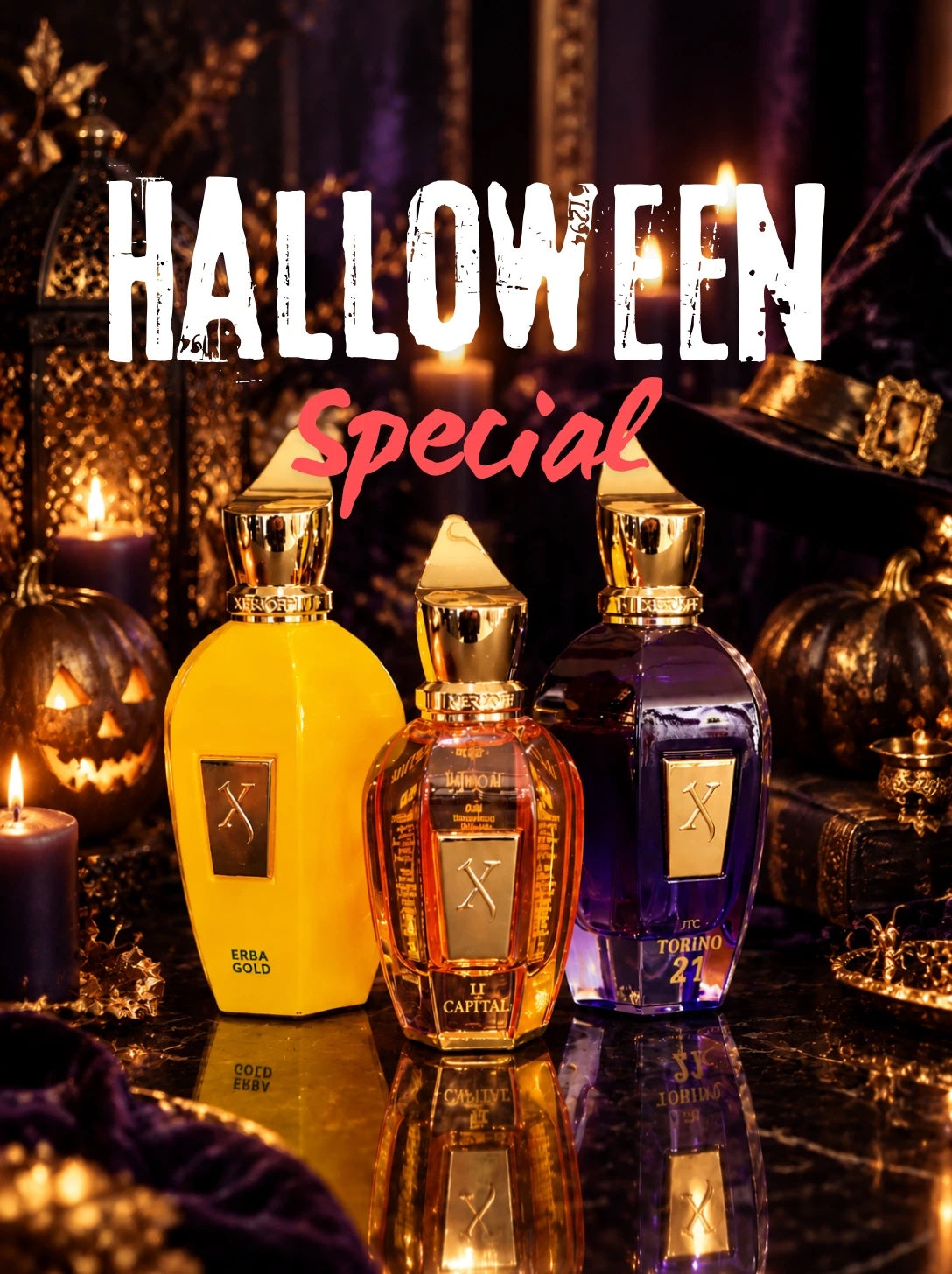 Halloween Special: Erba Gold, La Capitale und Torino 21 von Xerjoff